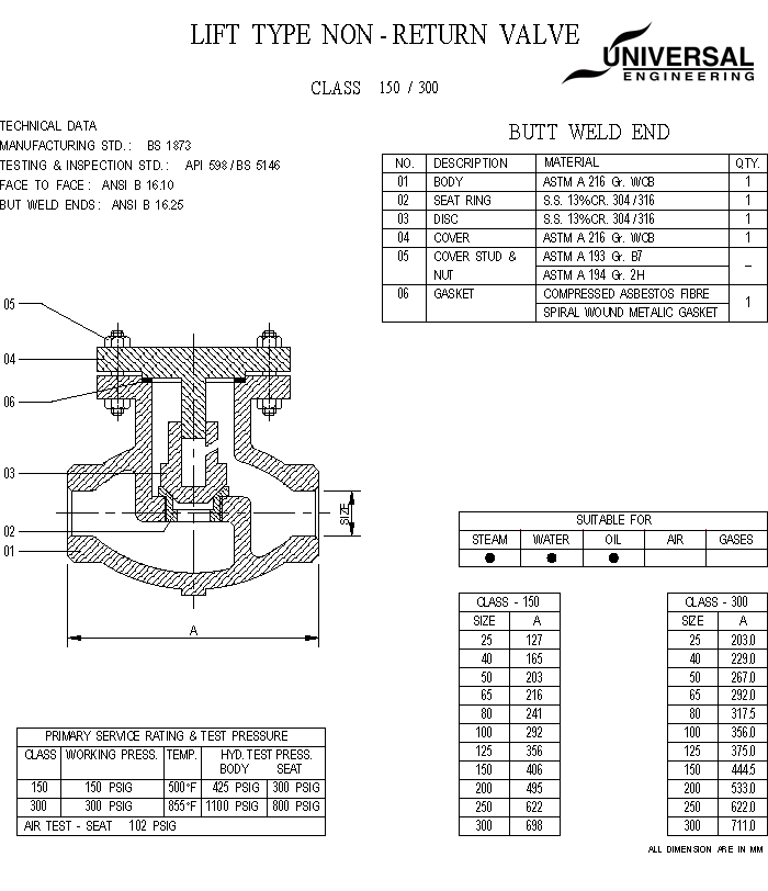 Universal Valve